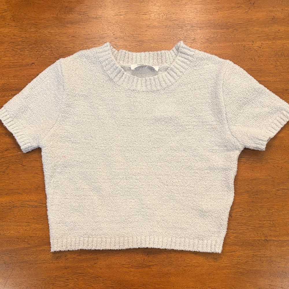 Double Zero Soft Light Gray Sweater